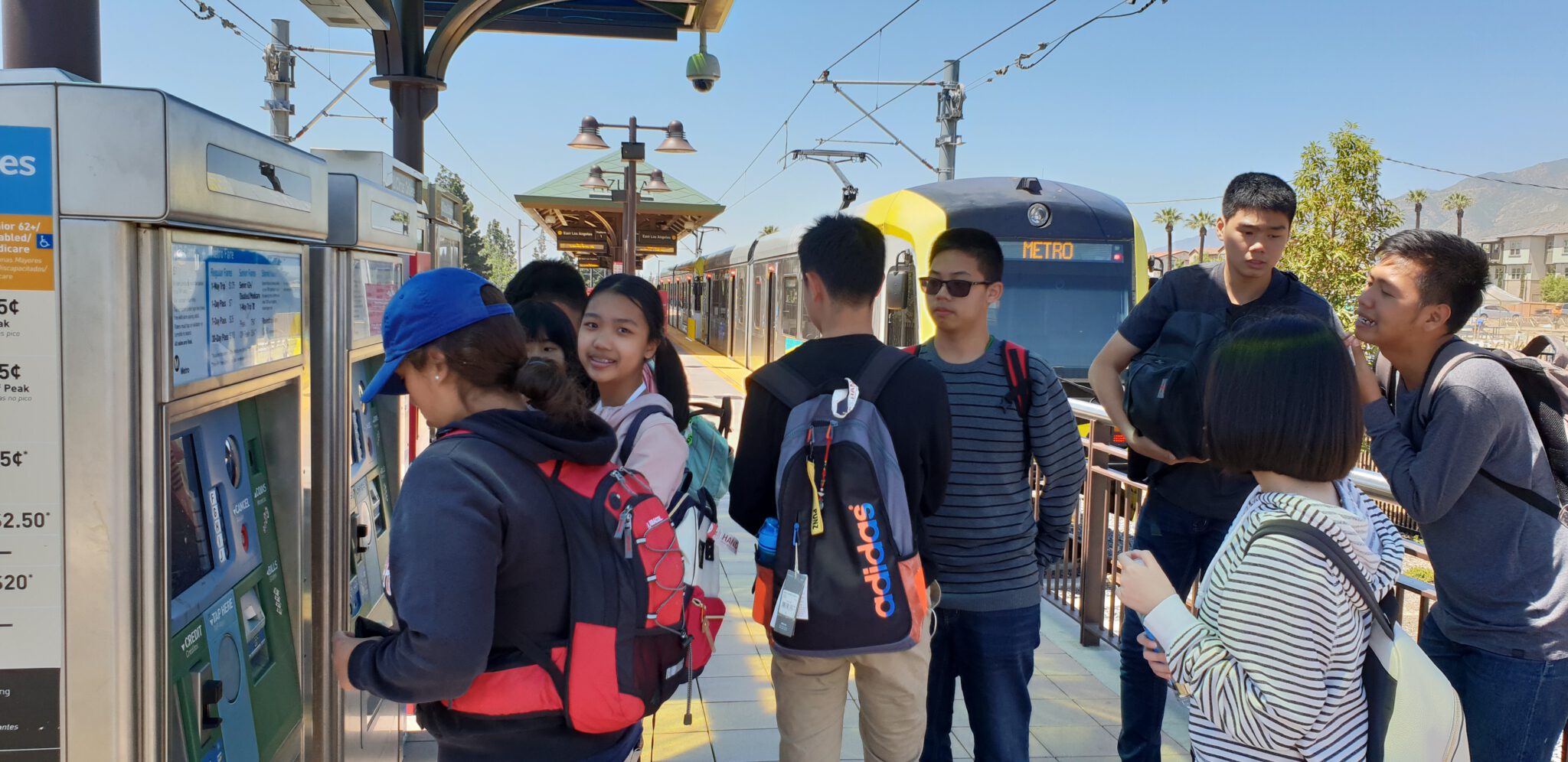 Metro Gold Line Citrus College Station